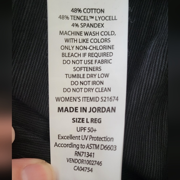 L L Bean Knit Breathable Skater Skirt With SPF - Picture 6 of 8